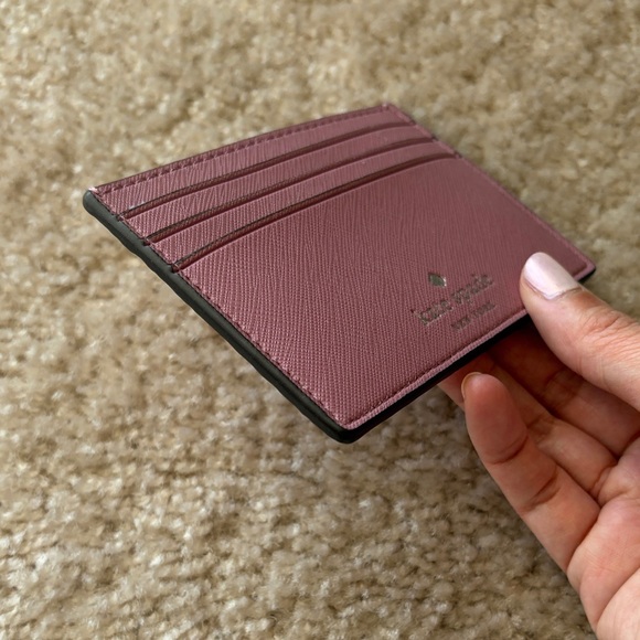 Kate Spade Mauve Card Case - Picture 5 of 5